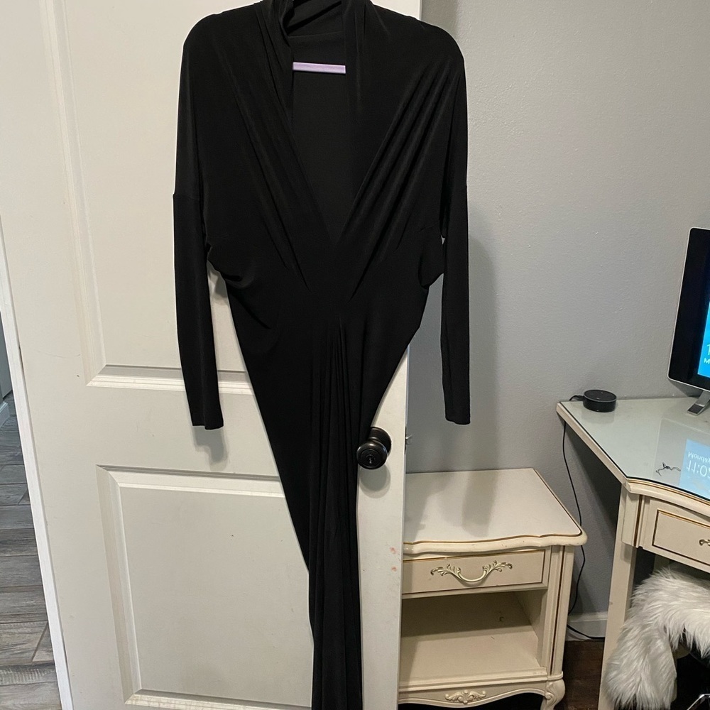 Windsor convertible black dress